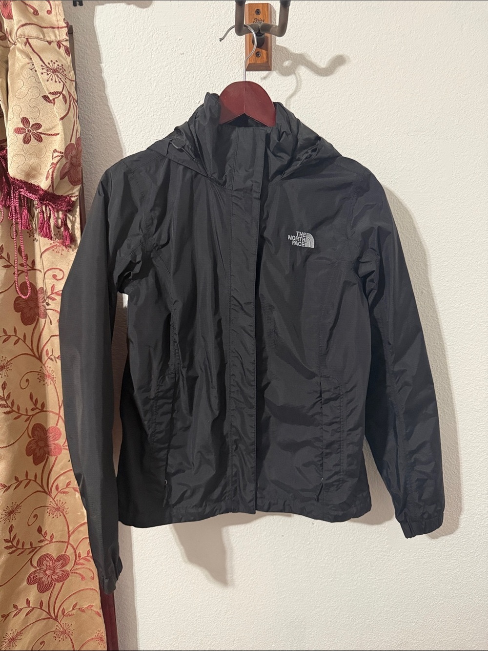 The North Face Black Hooded Shell Jacket